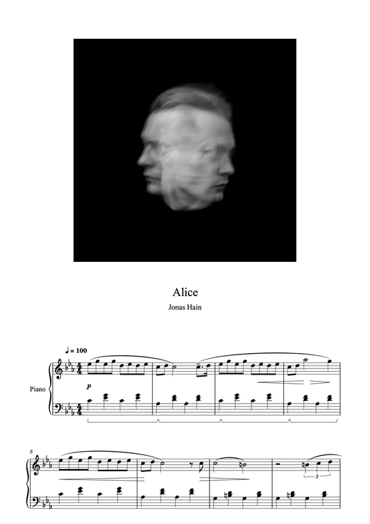 Alice - Sheet Music