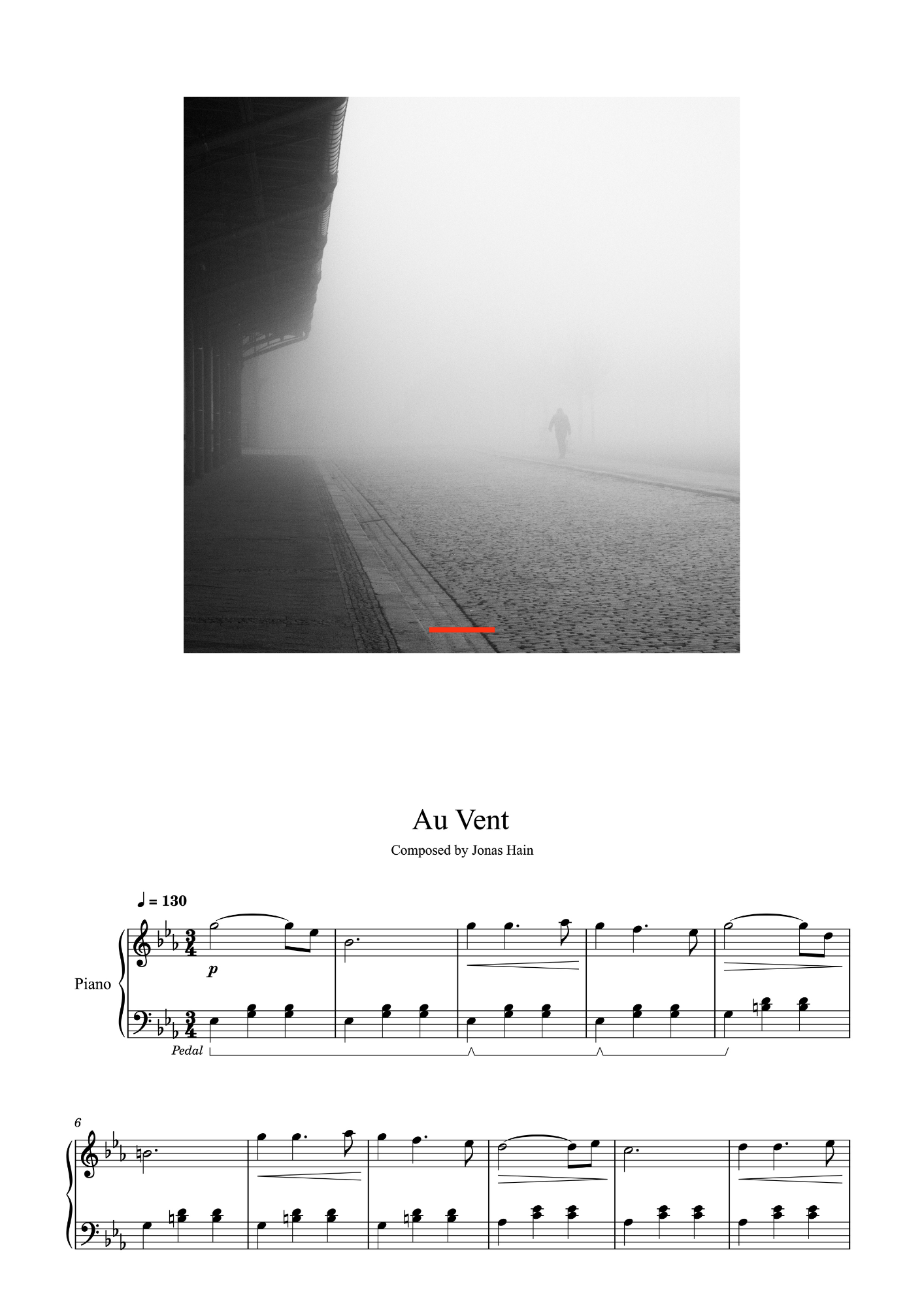 Au Vent - Sheet Music