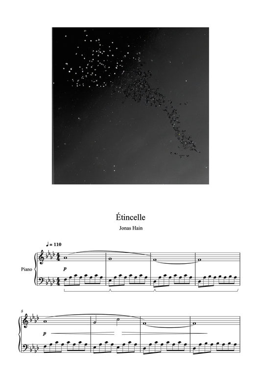 Étincelle - Sheet Music